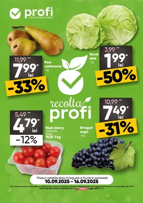Catalog PROFI Oradea | PROFI Revista Fresh Saptamana 2 | 2025-09-10T00:00:00.000Z - 2025-09-16T00:00:00.000Z