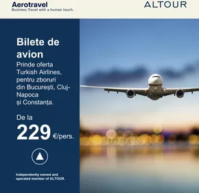 Catalog Aerotravel Pantelimon | Prinde oferta Turkish Airlines! | 2025-09-10T00:00:00.000Z - 2025-09-23T00:00:00.000Z