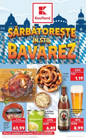 Catalog Kaufland Arad | Cele mai bune chilipiruri ale noastre | 2025-09-17T00:00:00.000Z - 2025-09-23T00:00:00.000Z