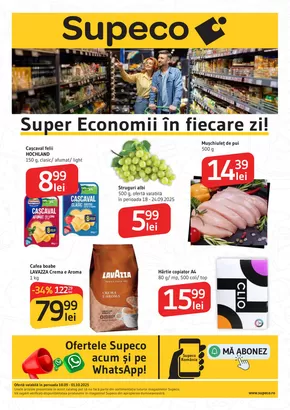Catalog Supeco București | Cele mai bune chilipiruri ale noastre | 2025-09-18T00:00:00.000Z - 2025-10-01T00:00:00.000Z