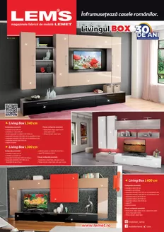 Catalog Lems Gheorgheni | 2022 brosura living box | 2025-09-19T00:00:00.000Z - 2025-12-31T00:00:00.000Z