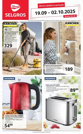Catalog Selgros Râmnicu Sărat | NONFOOD | 2025-09-19T00:00:00.000Z - 2025-10-02T00:00:00.000Z