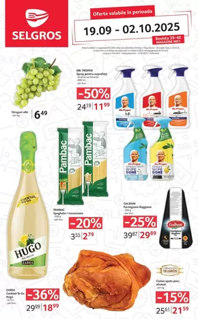 Catalog Selgros Râmnicu Sărat | MAGAZINE MICI | 2025-09-19T00:00:00.000Z - 2025-10-02T00:00:00.000Z