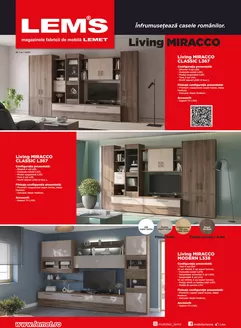 Catalog Lems | Lems Pliant Living Dormitor Miracco A3 | 2025-09-21T00:00:00.000Z - 2025-12-31T00:00:00.000Z