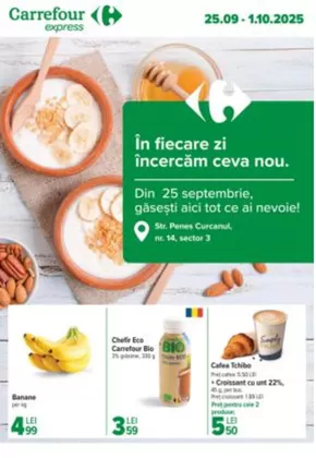 Catalog Carrefour București | Oferte de top pentru toți vânătorii de chilipiruri | 2025-09-23T00:00:00.000Z - 2025-10-07T00:00:00.000Z