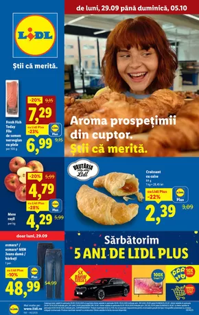 pentru perioada 29.09-5.10.2025