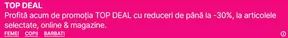 Reduceri de până la -30%