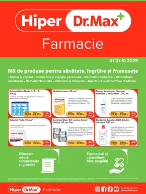 Catalog Dr.max Toplița | 356 catalog bf regular octombrie | 2025-10-01T00:00:00.000Z - 2025-10-15T00:00:00.000Z