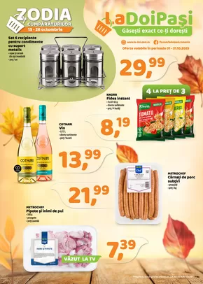 Catalog La Doi Pasi Craiova | Oferta La Doi Pasi | 2025-10-02T00:00:00.000Z - 2025-10-16T00:00:00.000Z