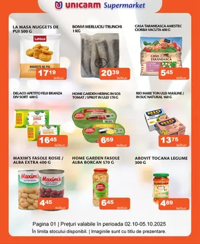 Catalog Unicarm Slatina | Promoție de weekend | 2025-10-02T00:00:00.000Z - 2025-10-05T00:00:00.000Z