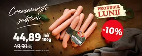 Produsul lunii Octombrie - Cremwurşti subţiri
