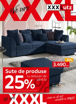 Catalog XXXLutz Slobozia | Pliantul lunii Octombrie | 2025-10-06T00:00:00.000Z - 2025-11-02T00:00:00.000Z