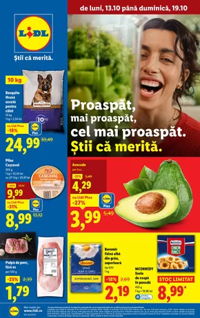 Catalog Lidl Târgoviște | pentru perioada 13.10-19.10.2025 | 2025-10-08T00:00:00.000Z - 2025-10-19T00:00:00.000Z