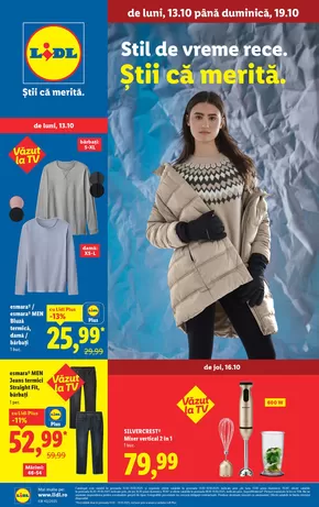 Catalog Lidl Arad | Oferte speciale atractive pentru toți | 2025-10-08T00:00:00.000Z - 2025-10-19T00:00:00.000Z