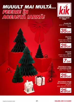 Catalog Kik București | Muuult mai multă... Feerie în această iarnă! | 2025-10-10T00:00:00.000Z - 2025-11-02T00:00:00.000Z