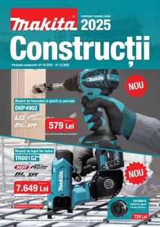 Catalog Makita Timișoara | Campanie Construcții Toamnă-Iarnă 2025 | 2025-10-14T00:00:00.000Z - 2025-12-31T00:00:00.000Z