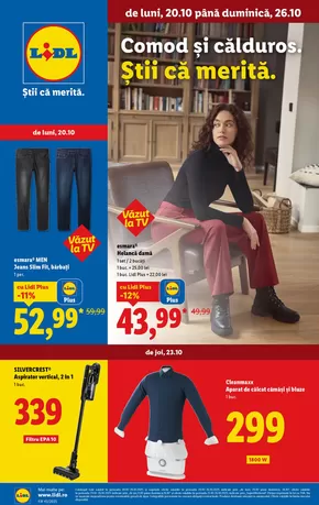 Catalog Lidl Satu Mare | Oferte noi de descoperit | 2025-10-15T00:00:00.000Z - 2025-10-26T00:00:00.000Z