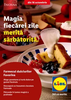 Catalog Lidl Satu Mare | Favorina | 2025-10-14T00:00:00.000Z - 2025-12-31T00:00:00.000Z