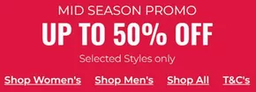 Catalog Clarks | Mid Season Promo | 2025-10-16T00:00:00.000Z - 2025-10-31T00:00:00.000Z