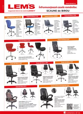 Catalog Lems Roman | 14 Lems Pliant Scaune Birou FV A2 | 2025-10-17T00:00:00.000Z - 2025-10-31T00:00:00.000Z
