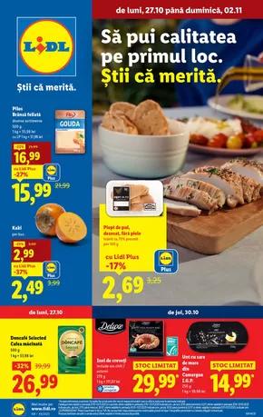 Catalog Lidl Ploiești | pentru perioada 27.10-2.11.2025 | 2025-10-22T00:00:00.000Z - 2025-11-02T00:00:00.000Z