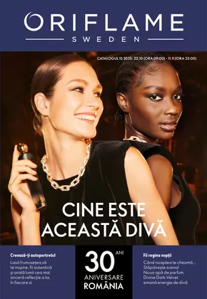 Catalog Oriflame Năvodari | CINE ESTE ACEASTĂ DIVĂ | 2025-10-22T00:00:00.000Z - 2025-11-11T00:00:00.000Z