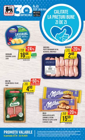 Catalog MEGA IMAGE Pantelimon | Oferte de top pentru toți vânătorii de chilipiruri | 2025-10-23T00:00:00.000Z - 2025-11-06T00:00:00.000Z