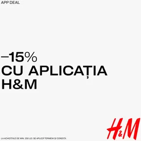 Catalog H&M Timișoara | -15% cu aplicația | 2025-10-24T00:00:00.000Z - 2025-10-24T00:00:00.000Z