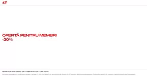 Catalog H&M | Ofertă pentru membri -20% | 2025-10-27T00:00:00.000Z - 2025-10-29T00:00:00.000Z