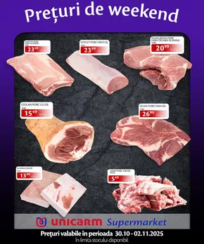 Catalog Unicarm Pitești | Prețuri de weekend! | 2025-10-30T00:00:00.000Z - 2025-11-02T00:00:00.000Z