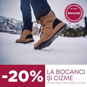 Catalog Columbia Sibiu | -20% la bocanci și cizme | 2025-10-30T00:00:00.000Z - 2025-11-12T00:00:00.000Z