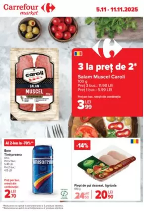 Catalog Carrefour Market Urlați | Catalog Carrefour Market | 2025-11-05T00:00:00.000Z - 2025-11-11T00:00:00.000Z