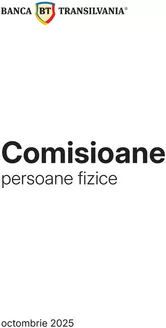 Catalog Banca Transilvania București | Comisioane persoane fizice | 2025-11-06T00:00:00.000Z - 2025-11-26T00:00:00.000Z