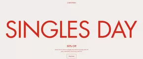 Catalog Calvin Klein | Singles Day 30% Off | 2025-11-10T00:00:00.000Z - 2025-11-11T00:00:00.000Z