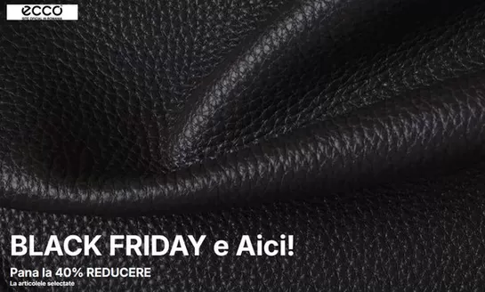 Catalog ECCO București | Black Friday e Aici! | 2025-11-10T00:00:00.000Z - 2025-11-28T00:00:00.000Z