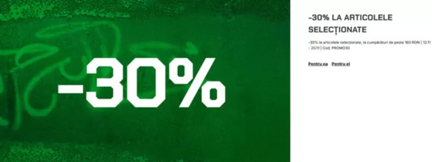 Catalog Cropp București | -30% la articolele selecționate | 2025-11-12T00:00:00.000Z - 2025-11-20T00:00:00.000Z