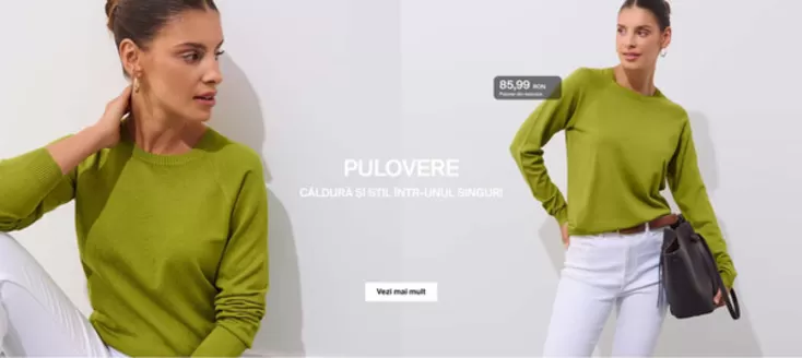 Catalog Mohito București | Pulovere promoție | 2025-11-12T00:00:00.000Z - 2025-11-25T00:00:00.000Z