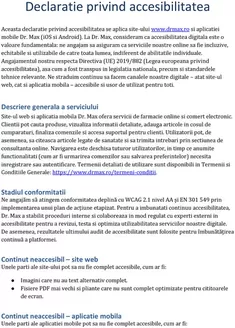 Catalog Dr.max | accessibility statement master template 2 1 1 | 2025-11-13T00:00:00.000Z - 2025-11-27T00:00:00.000Z