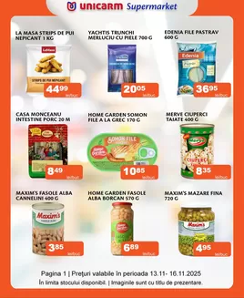 Catalog Unicarm Constanța | Promoție de weekend | 2025-11-13T00:00:00.000Z - 2025-11-16T00:00:00.000Z