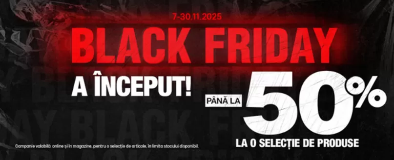Catalog Buzz București | BLACK FRIDAY A ÎNCEPUT! | 2025-11-17T00:00:00.000Z - 2025-11-30T00:00:00.000Z