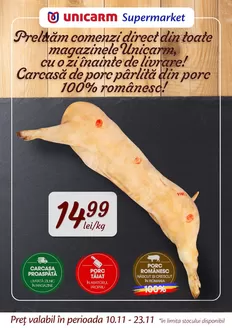 Catalog Unicarm | Crăciunul se apropie, iar Unicarm te ajută să te pregătești ca odinioară! | 2025-11-18T00:00:00.000Z - 2025-11-23T00:00:00.000Z