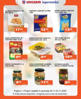 Catalog Unicarm Sibiu | Promoție de weekend | 2025-11-20T00:00:00.000Z - 2025-11-23T00:00:00.000Z