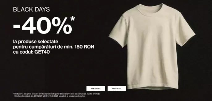 Catalog House Brand București | Black Days -40% | 2025-11-25T00:00:00.000Z - 2025-12-01T00:00:00.000Z
