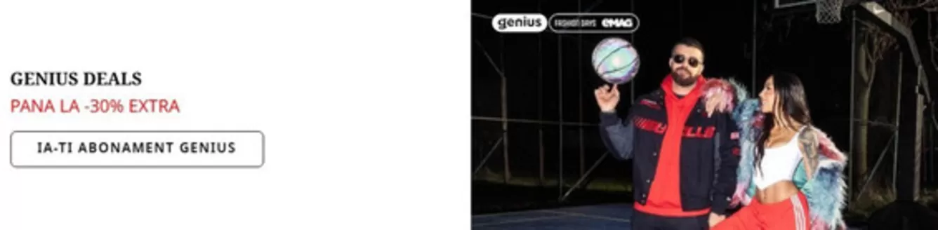 Catalog Fashion Days Pantelimon | GENIUS DEALS PANA LA -30% EXTRA | 2025-11-25T00:00:00.000Z - 2025-11-30T00:00:00.000Z