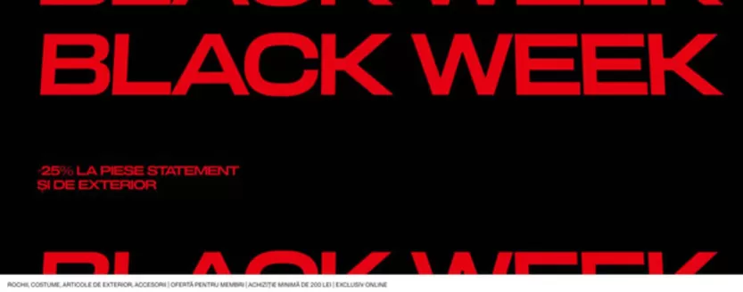 Catalog H&M Pantelimon | Black Week | 2025-11-25T00:00:00.000Z - 2025-11-25T00:00:00.000Z