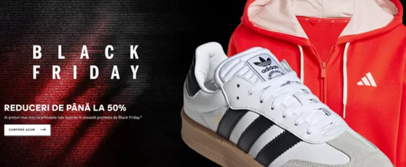 Catalog Adidas București | Black Friday reduceri de până la 50% | 2025-11-25T00:00:00.000Z - 2025-11-30T00:00:00.000Z