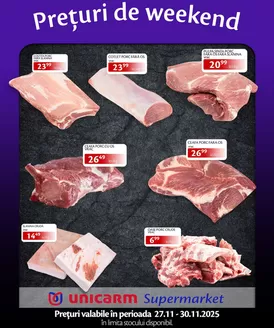 Catalog Unicarm Satu Mare | Prețuri de weekend! | 2025-11-25T00:00:00.000Z - 2025-11-30T00:00:00.000Z