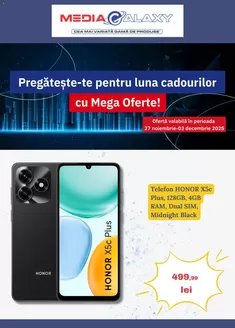 Catalog Media Galaxy Voluntari | Pregăteşte-te pentru luna cadourilor cu Mega Oferte! | 2025-11-27T00:00:00.000Z - 2025-12-03T00:00:00.000Z