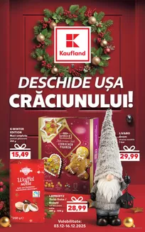 Catalog Kaufland | Oferte pentru vânătorii de chilipiruri | 2025-12-03T00:00:00.000Z - 2025-12-16T00:00:00.000Z