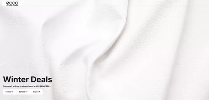 Catalog ECCO Brașov | Winter Deals | 2025-12-03T00:00:00.000Z - 2025-12-16T00:00:00.000Z